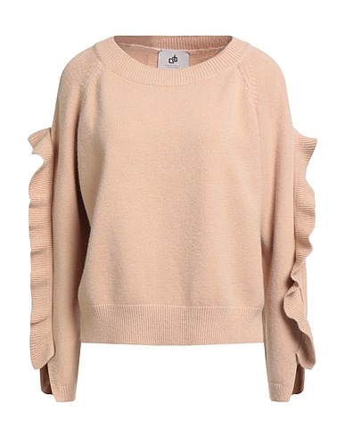 COMPAGNIA ITALIANA Jumper Beige 50% Viscose, 27% Polyester, 23% Polyamide