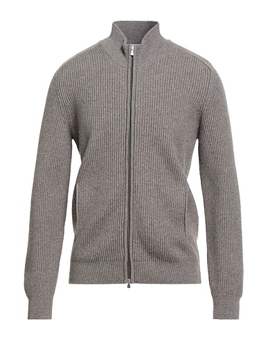 GRAN SASSO Cardigan Taupe 80% Virgin Wool, 10% Viscose, 10% Cashmere