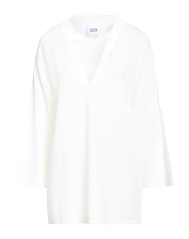 ALPHA STUDIO Pullover Bianco 65% Viscosa, 35% Nylon