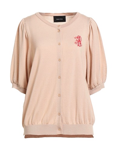 SIMONE ROCHA Cardigan Beige 100% Virgin Wool