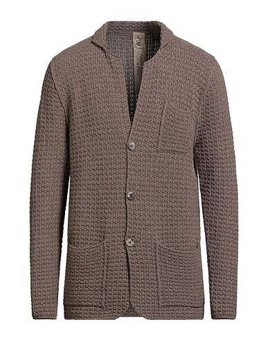 H953 Cardigan Khaki 80% Merino Wool, 20% Cashmere