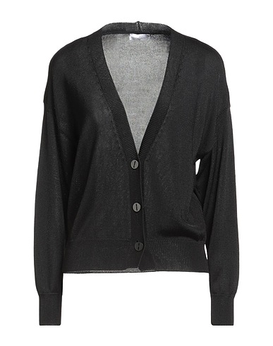 BRUNO MANETTI Ζακέτα Μαύρο 52% Βαμβάκι, 48% Βισκόζη