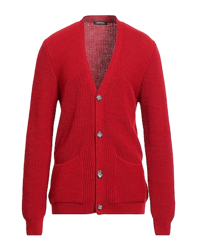 IMPERIAL Cardigan Red 50% Wool, 50% Acrylic
