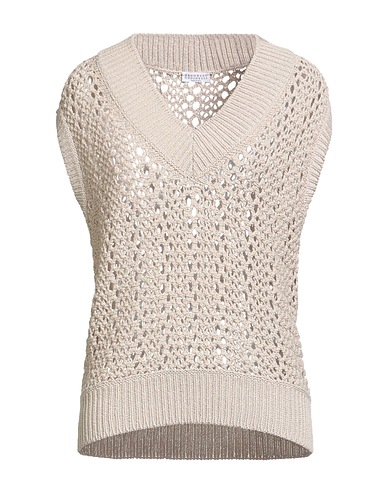 BRUNELLO CUCINELLI Sweater Beige 80% Cotton, 20% Polyamide