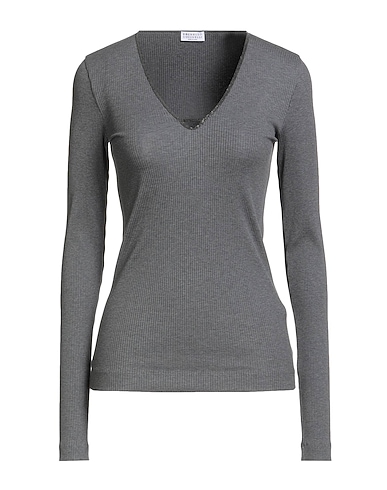 BRUNELLO CUCINELLI Jumper 95% Cotton, 5% Elastane, Recycled brass