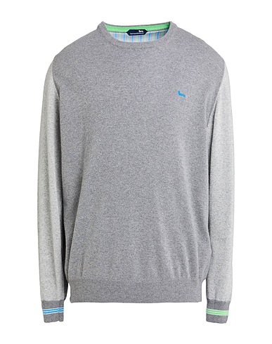 HARMONT & BLAINE Jumper Grey 40% Wool, 30% Viscose, 20% Polyamide, 10% Cashmere