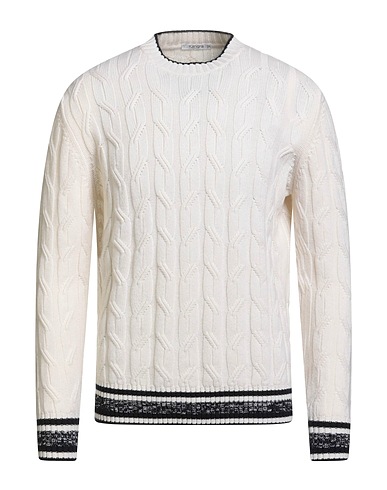 KANGRA プルオーバー アイボリー ウール 70% / シルク 20% / カシミヤ 10%