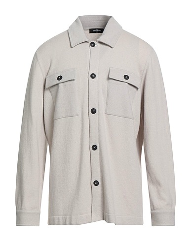 GRAN SASSO Cardigan Gris clair 100% Cachemire