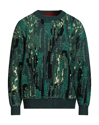 ACUPUNCTURE Jumper Deep teal 100% Polyester, Cotton, Acrylic, Mohair wool, Goat wool