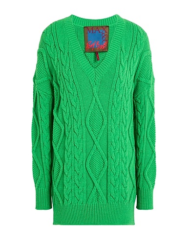 MAX&Co. Jumper PONY RIDE Green 50% Acrylic, 43% Wool, 7% Polyester