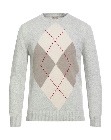 H953 Jumper Grey 90% Wool, 10% Cashmere