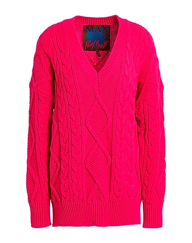MAX&Co. Sweater PONY RIDE Fuchsia 50% Acrylic, 43% Wool, 7% Polyester