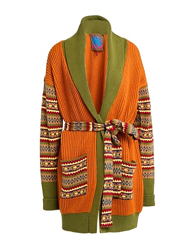 MAX&Co. Cardigan PONY RIDE Brown 50% Acrylic, 43% Wool, 7% Polyester