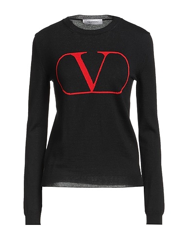 VALENTINO GARAVANI Sweater Black 100% Virgin Wool