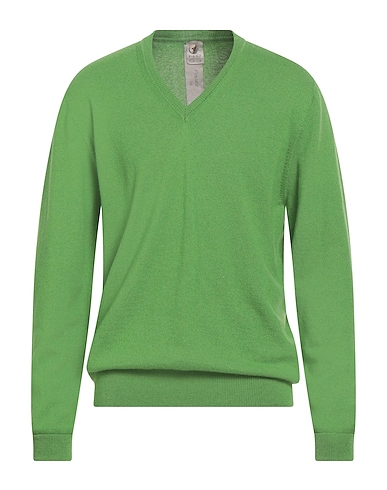 H953 Jumper Green 60% Wool, 40% Cashmere
