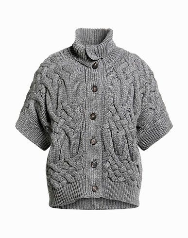 BRUNELLO CUCINELLI Kaschmirpullover  Grau 100% Kaschmir