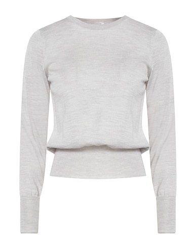 BELLWOOD Sweater Light grey 100% Merino Wool