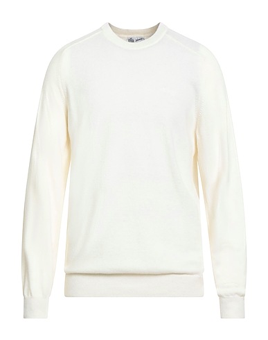 JOHNNY LAMBS Jumper Ivory 30% Viscose, 30% Wool, 30% Polyamide, 10% Cashmere