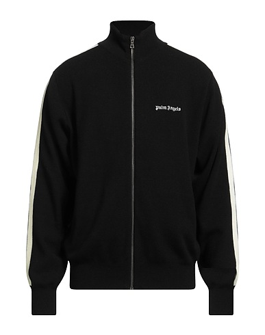 PALM ANGELS カーディガン ブラック ウール 40% / レーヨン 30% / ナイロン 20% / カシミヤ 10% / アクリル