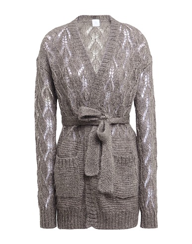 ELEVENTY Cardigan Charcoal 70% Mohair wool, 30% Silk