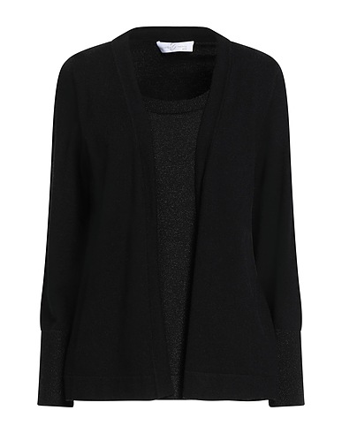 CORTE dei GONZAGA Jumper GOLD Black 50% Viscose, 28% Polyester, 22% Polyamide