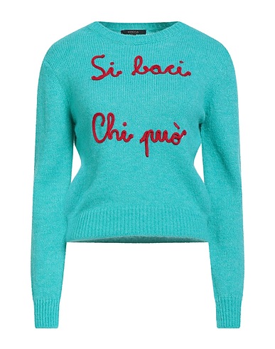 KOCCA Sweater Turquoise 57% Acrylic, 29% Nylon, 7% Wool, 7% Viscose
