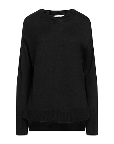 CORTE dei GONZAGA Свитер Чёрный 50% Натуральная шерсть, 50% Акрил