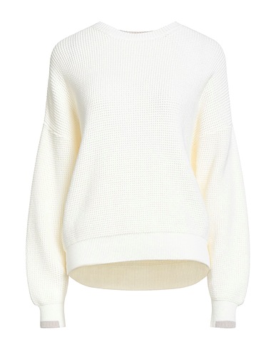 PUROTATTO Sweater White 100% Cotton