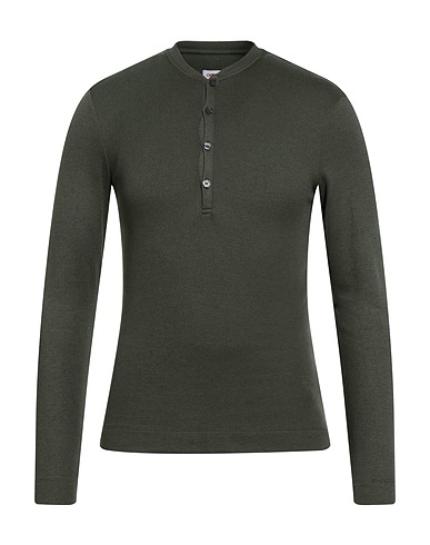 ORLEBAR BROWN Sweater Military green 90% Modal, 10% Cashmere