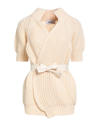 HACHE Cardigan Ivory 92% Wool, 8% Cashmere