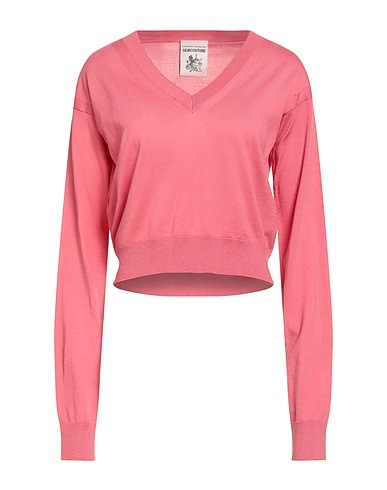 SEMICOUTURE Sweater Pink 100% Cotton