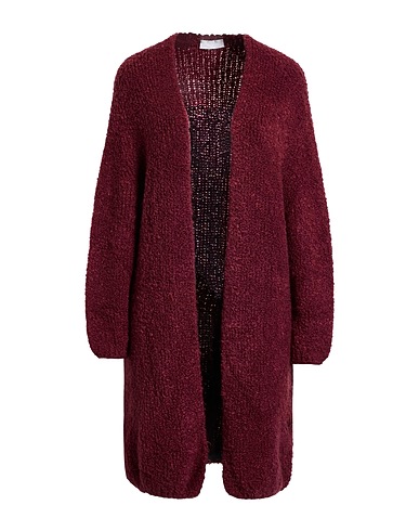 MOTEL Cardigan Plum 61% Acrylic, 26% Wool, 13% Polyamide