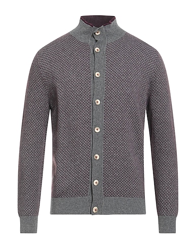 H953 Cardigan Burgundy 40% Wool, 30% Viscose, 20% Polyamide, 10% Cashmere