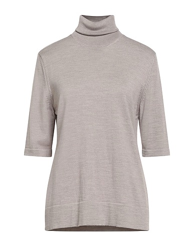 MARINA RINALDI Polo neck Grey 100% Virgin Wool
