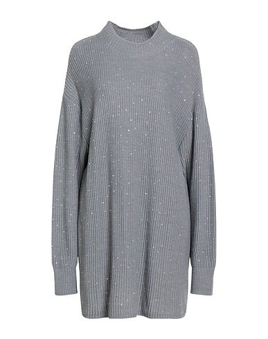MARINA RINALDI Cuello alto Gris 50% Acrílico, 50% Lana Virgen