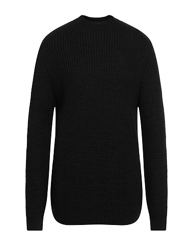 OVER/D Sweater Black 57% Polyacrylic, 29% Polyamide, 7% Wool, 7% Viscose