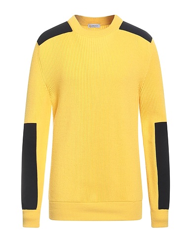 STAR POINT Pullover Gelb 100% Schurwolle