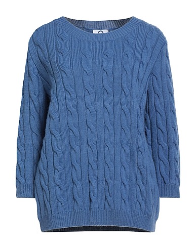 VOYAGE by MARINA RINALDI Jumper Sky blue 100% Virgin Wool