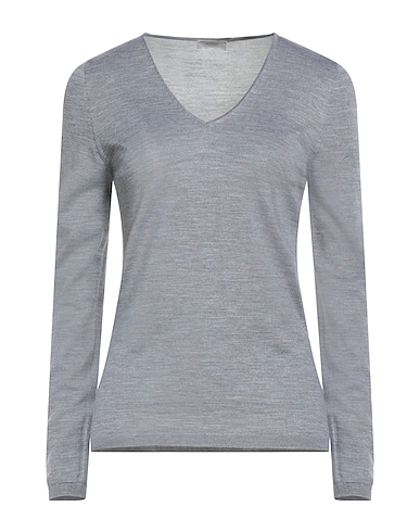 AGNONA Jumper Light grey 35% Cashmere, 35% Wool, 30% Silk