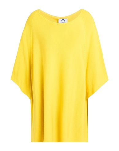 VOYAGE by MARINA RINALDI Jumper Yellow 100% Cotton