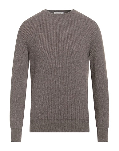AGNONA Cashmere jumper Khaki 100% Cashmere, Metal