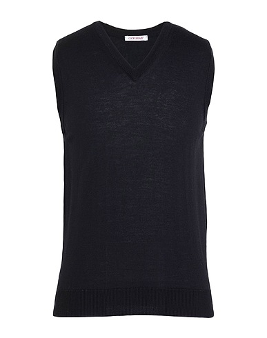 GIOFERRARI Maglia Gilet Nero 100% Lana Merino