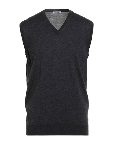 GIOFERRARI Maglia Gilet Antracite 100% Lana Merino