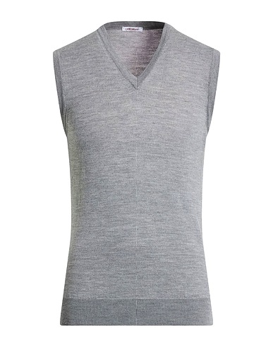 GIOFERRARI Sleeveless sweater Grey 100% Merino Wool