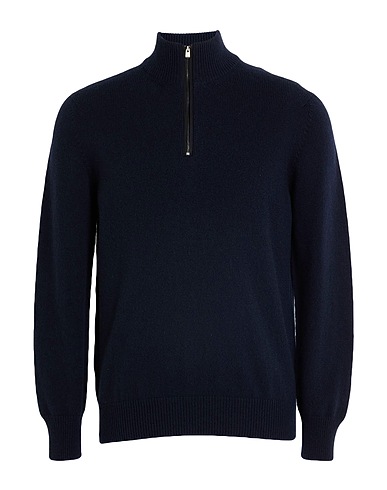 AGNONA Cashmere blend Midnight blue 100% Cashmere, Metal