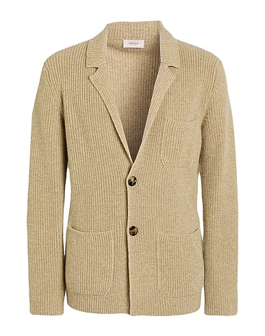 AGNONA Blazer Light green 100% Cashmere, Metal