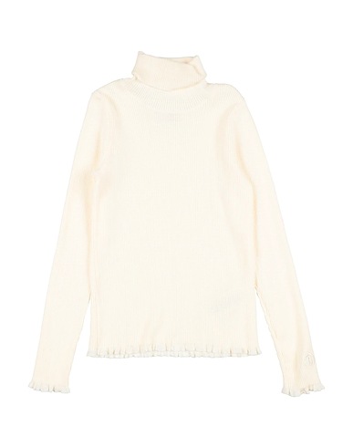 MM6 MAISON MARGIELA Turtleneck Ivory 95% Cotton, 5% Cashmere, Viscose