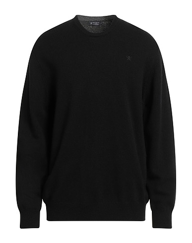 HACKETT Sweater Black 100% Lambswool