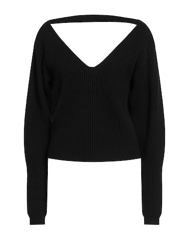 LIVIANA CONTI Jumper Black 100% Virgin Wool