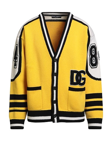 DOLCE&GABBANA Cardigan 100% Virgin Wool, Polyester, Viscose, Acrylic